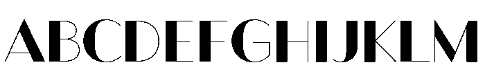 Town Contrast Black Font UPPERCASE