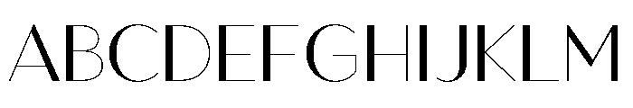 Town Contrast Regular Font UPPERCASE