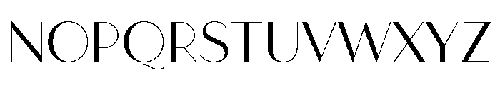 Town Contrast Regular Font LOWERCASE