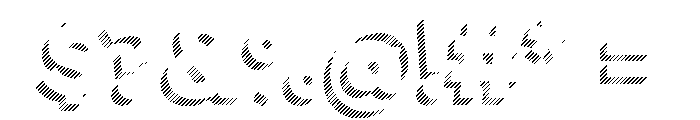 Town Dimensional Black Lines Stripes Font OTHER CHARS