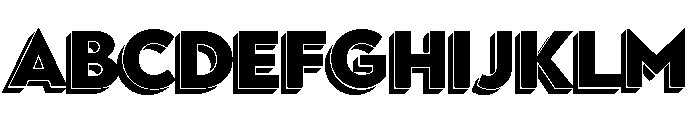 Town Dimensional Black FONT