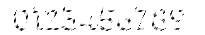 Town Dimensional Bold Lines Stripes Font OTHER CHARS