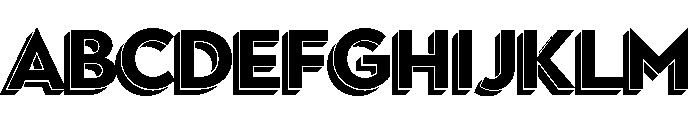Town Dimensional Bold FONT
