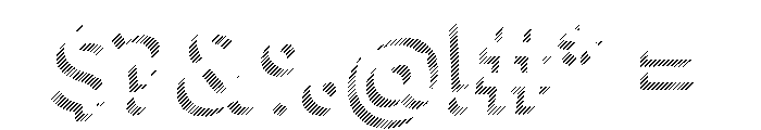 Town Dimensional Medium Lines Stripes Font OTHER CHARS