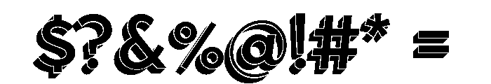 Town Dimensional Medium Font OTHER CHARS