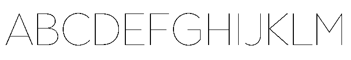 Town Display Extra Thin FONT
