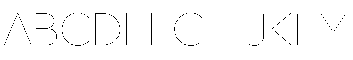Town Display Hairline FONT