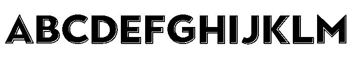 Town Emboss Black FONT