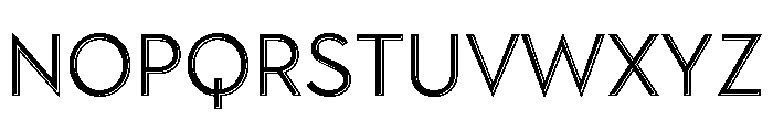Town Emboss Regular Font LOWERCASE