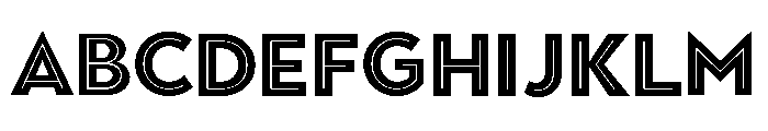 Town Inline Black FONT