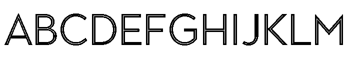 Town Inline Regular FONT