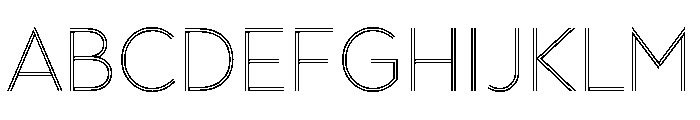 Town Lines Light FONT