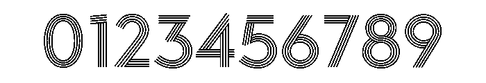 Town Lines Medium Font OTHER CHARS