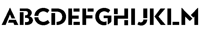 Town Stencil Bold FONT