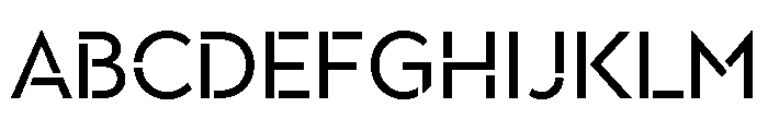 Town Stencil Regular FONT
