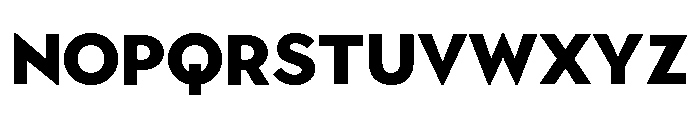 Town Text Black Font UPPERCASE