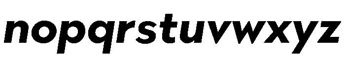 Town Text Bold Italic Font LOWERCASE