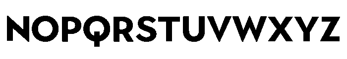 Town Text Bold Font UPPERCASE