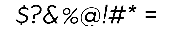 Town Text Book Italic Font OTHER CHARS