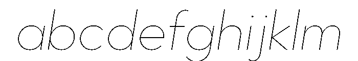 Town Text Extra Thin Italic FONT