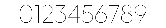 Town Text Extra Thin Font OTHER CHARS
