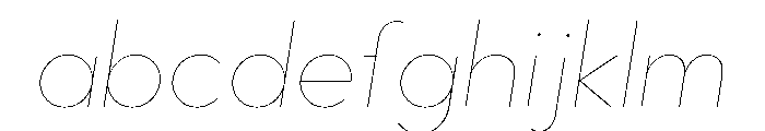 Town Text Hairline Italic FONT