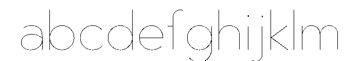 Town Text Hairline FONT