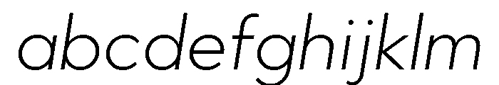 Town Text Light Italic FONT