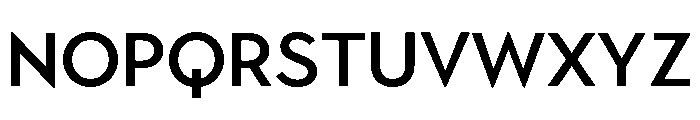 Town Text Medium Font UPPERCASE