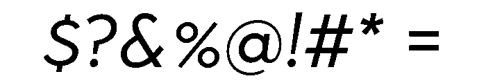 Town Text Regular Italic Font OTHER CHARS