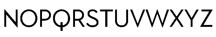 Town Text Regular Font UPPERCASE