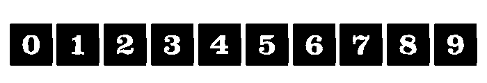 ToyBox Blocks Solid Bold Font OTHER CHARS
