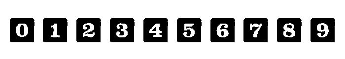 ToyBox Blocks Solid Font OTHER CHARS