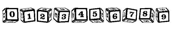 ToyBox Blocks Font OTHER CHARS