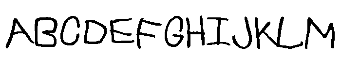 ToyBox Regular Font UPPERCASE