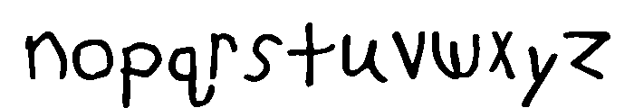 ToyBox Regular Font LOWERCASE
