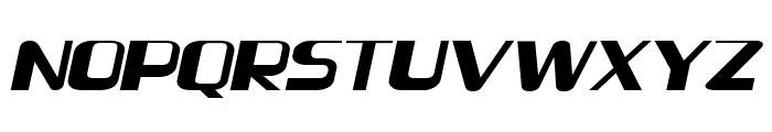 Toffler-BoldItalic Font UPPERCASE