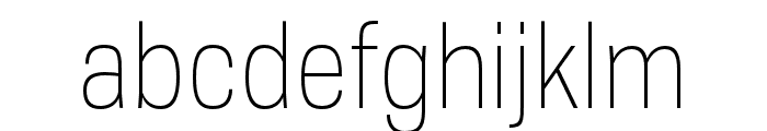 Tofino Pro Personal Narrow Light Font LOWERCASE
