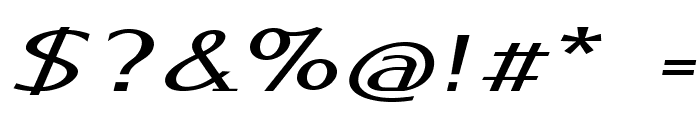 Tootie-ExpandedBold Font OTHER CHARS