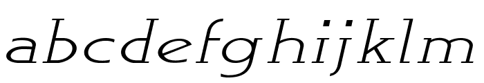 Tootie-ExpandedRegular Font LOWERCASE