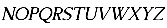 Toplar-BoldItalic Font UPPERCASE