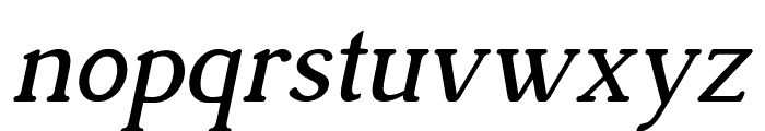 Toplar-BoldItalic Font LOWERCASE