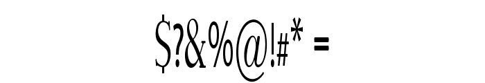 Toplar-ExtracondensedRegular Font OTHER CHARS