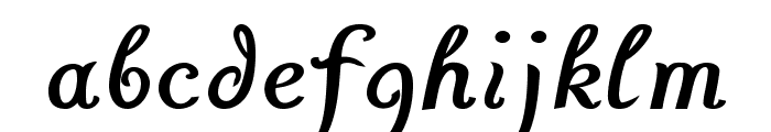 TotteriBold Font LOWERCASE