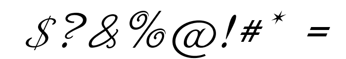 TotteriItalic Font OTHER CHARS