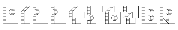 TPF Box of Bricks 1R Font OTHER CHARS