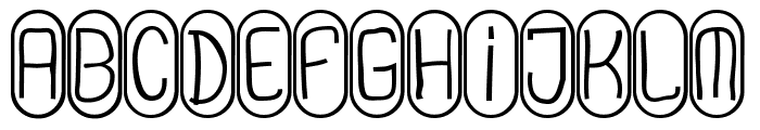 TPF Vacuous Font UPPERCASE