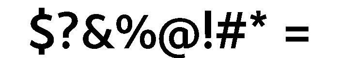 Trebuchet Ms Medium Font OTHER CHARS