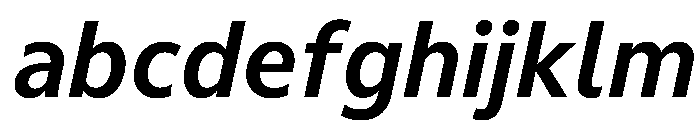 Trebuchet Ms Semibold Italic FONT