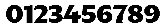 Trust 1A Black Font OTHER CHARS